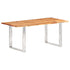 Rustika Rowe - Dining Table with Live Edges Solid Acacia Wood 200 cm 3.8 cm