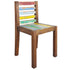 Rustika Rowe - Dining Chairs 6 pcs Solid Reclaimed Wood (326179+326180)