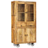Rustika Rowe - Highboard Solid Mango Wood 95x45x185 cm
