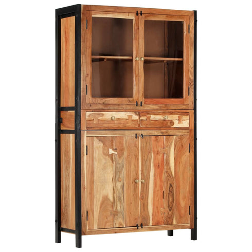 Rustika Rowe - Highboard 100x40x175 cm Solid Acacia Wood
