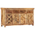 Rustika Rowe - Sideboard with 4 Drawers 160x40x85 cm Solid Mango Wood