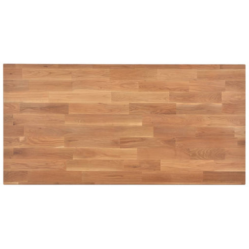 Maison Madeleine - 5 Piece Dining Set Solid Oak Wood