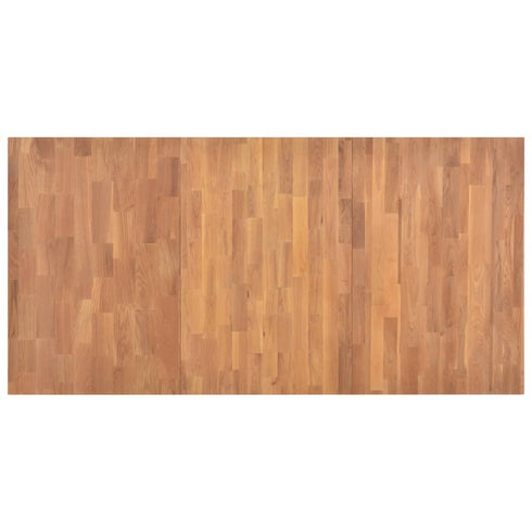 Maison Madeleine - 7 Piece Dining Set Solid Oak Wood