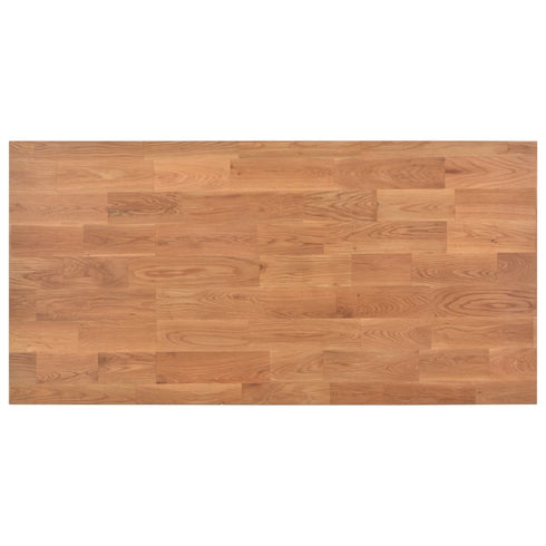 Maison Madeleine - 5 Piece Dining Set Solid Oak Wood