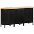 Rustika Rowe - Sideboard with 3 Drawers and 4 Doors Rough Mango Wood (2x323575+323576)