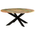 Rustika Rowe - Dining Table Round 175x75 cm Solid Reclaimed Wood