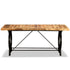 Rustika Rowe - Dining Table Solid Rough Mango Wood 180 cm