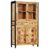 Rustika Rowe - Highboard 100x40x175 cm Solid Mango Wood