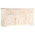 Rustika Rowe - Sideboard White 160x40x80 cm Solid Mango Wood