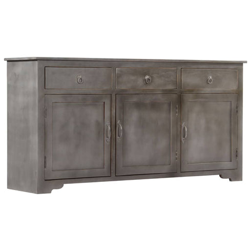 Rustika Rowe - Sideboard Grey 160x40x80 cm Solid Mango Wood