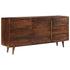 Swen Studio - Sideboard with 6 Drawers 175x40x82 cm Solid Mango Wood