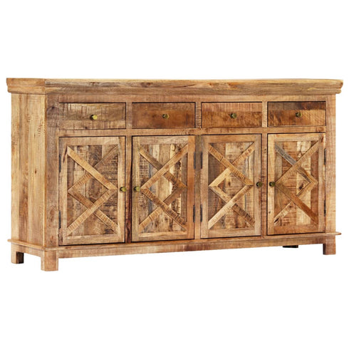 Rustika Rowe - Sideboard with 4 Drawers 160x40x85 cm Solid Mango Wood