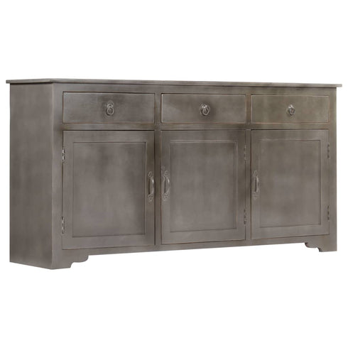 Rustika Rowe - Sideboard Grey 160x40x80 cm Solid Mango Wood