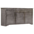 Rustika Rowe - Sideboard Grey 160x40x80 cm Solid Mango Wood