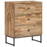 Rustika Rowe - Sideboard Set 3 Pieces Reclaimed Teak Wood