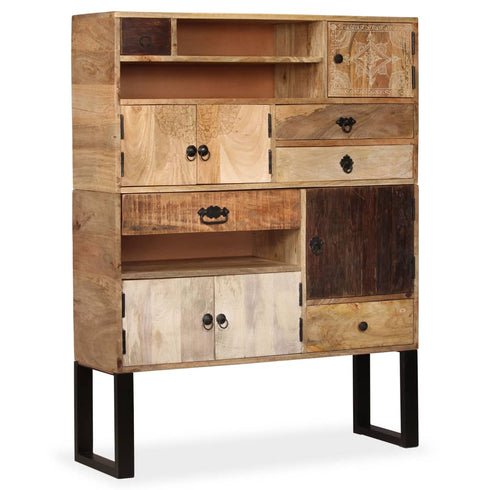 Rustika Rowe - Sideboard Solid Mango Wood 100x30x130 cm