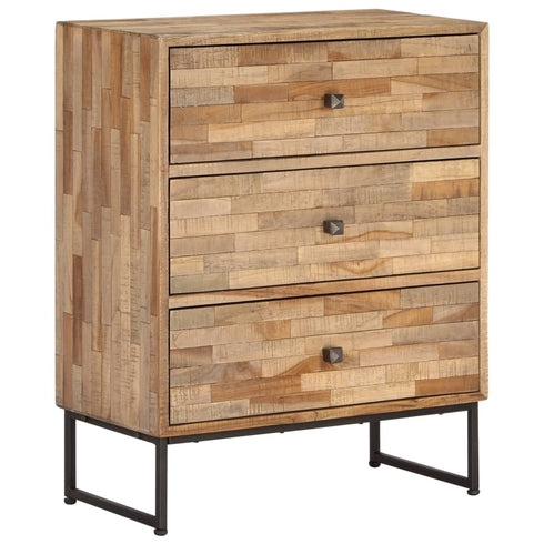 Rustika Rowe - Sideboard Set 3 Pieces Reclaimed Teak Wood
