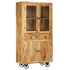 Rustika Rowe - Highboard Solid Mango Wood 95x45x185 cm