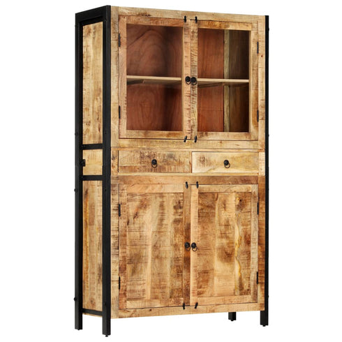 Rustika Rowe - Highboard 100x40x175 cm Solid Mango Wood