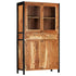 Rustika Rowe - Highboard 100x40x175 cm Solid Acacia Wood