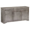 Rustika Rowe - Sideboard Grey 160x40x80 cm Solid Mango Wood