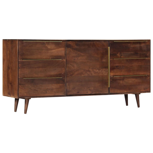 Swen Studio - Sideboard with 6 Drawers 175x40x82 cm Solid Mango Wood