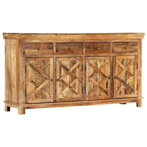 Rustika Rowe - Sideboard with 4 Drawers 160x40x85 cm Solid Mango Wood