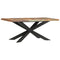 Rustika Rowe - Dining Table 180x90x76 cm Solid Reclaimed Wood