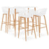 Swen Studio - 5 Piece Bar Set White