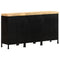 Rustika Rowe - Sideboard with 3 Drawers and 4 Doors Rough Mango Wood (2x323575+323576)