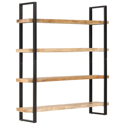 Rustika Rowe - 4-Tier Bookcase 160x40x180 cm Rough Mango Wood