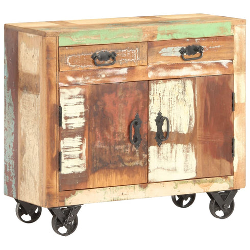 Rustika Rowe - Sideboard 80x30x70 cm Solid Reclaimed Wood