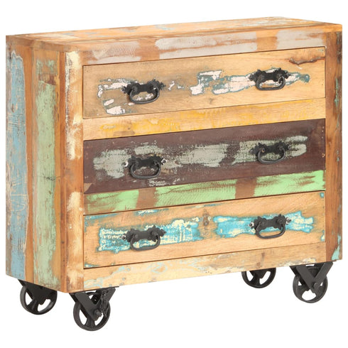Rustika Rowe - Sideboard 80x30x70 cm Solid Reclaimed Wood