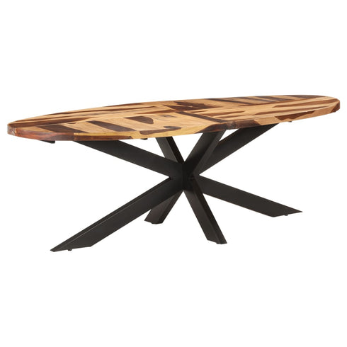 Rustika Rowe - Dining Table 240x100x75 cm Acacia Wood with Sheesham Finish
