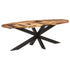 Rustika Rowe - Dining Table 240x100x75 cm Acacia Wood with Sheesham Finish
