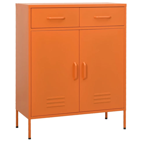 Lady Jillian - Storage Cabinet Orange 80x35x101,5 cm Steel - Model 2