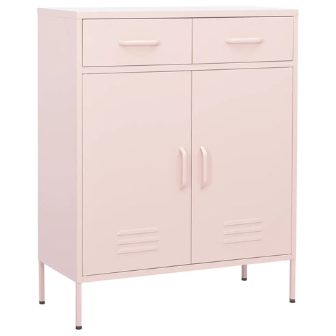 Lady Jillian - Storage Cabinet Pink 80x35x101,5 cm Steel - Model 2