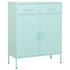Lady Jillian - Storage Cabinet Mint 80x35x101,5 cm Steel - Model 2