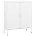 Lady Jillian - Storage Cabinet White 80x35x101,5 cm Steel - Model 3