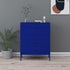 Lady Jillian - Chest of Drawers Navy Blue 80x35x101,5 cm Steel