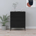 Lady Jillian - Chest of Drawers Black 80x35x101,5 cm Steel