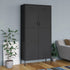 Lady Jillian - Wardrobe Anthracite 90x50x180 cm Steel