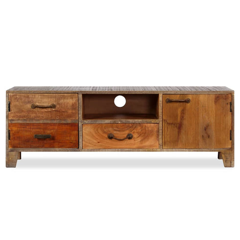 Rustika Rowe - TV Cabinet Solid Wood Vintage 118x30x40 cm