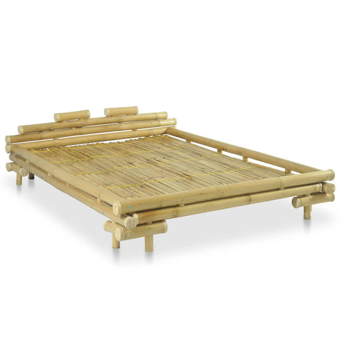 Aki Kagu - Bed Frame Bamboo 140x200 cm