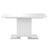 Swen Studio - Extendable Dining Table High Gloss White 180x90x76 cm MDF