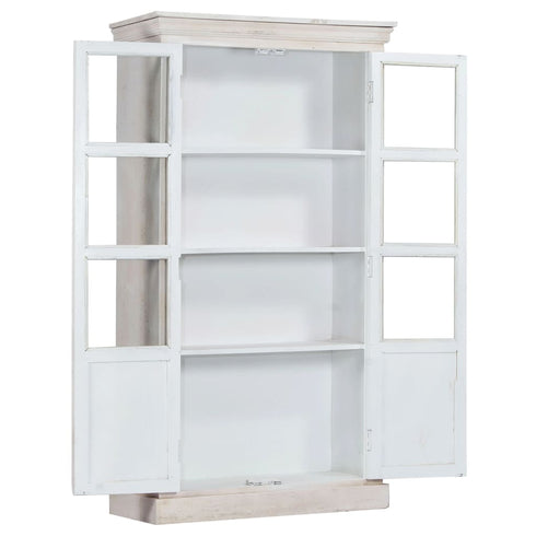 Maison Madeleine - Highboard 100x40x180 cm Solid Acacia Wood