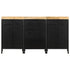 Rustika Rowe - Sideboard with 3 Drawers and 4 Doors Rough Mango Wood (2x323575+323576)