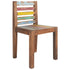 Rustika Rowe - Dining Chairs 6 pcs Solid Reclaimed Wood (326179+326180)