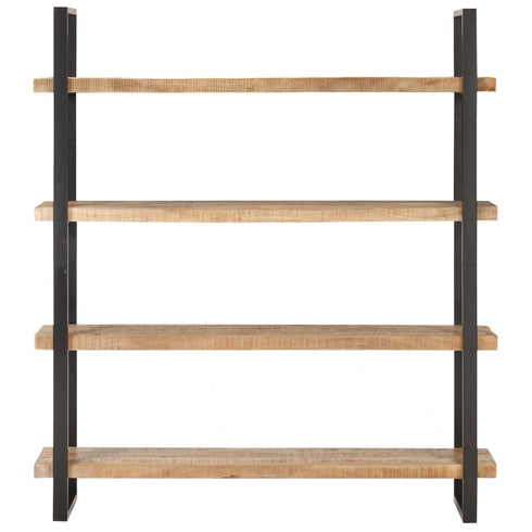 Rustika Rowe - 4-Tier Bookcase 160x40x180 cm Rough Mango Wood