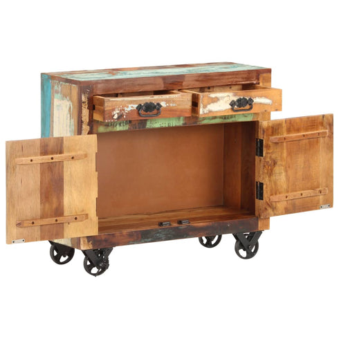 Rustika Rowe - Sideboard 80x30x70 cm Solid Reclaimed Wood